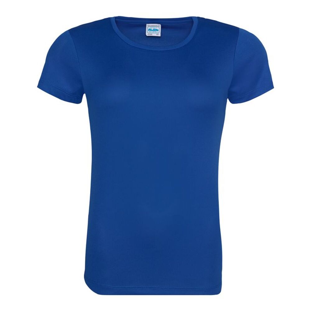 Just Cool Womens/Ladies Sports Plain T-Shirt / Royal Blue